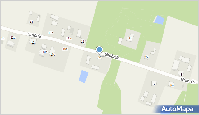 Grabnik, Grabnik, 10, mapa Grabnik
