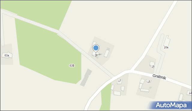 Grabnik, Grabnik, 18, mapa Grabnik