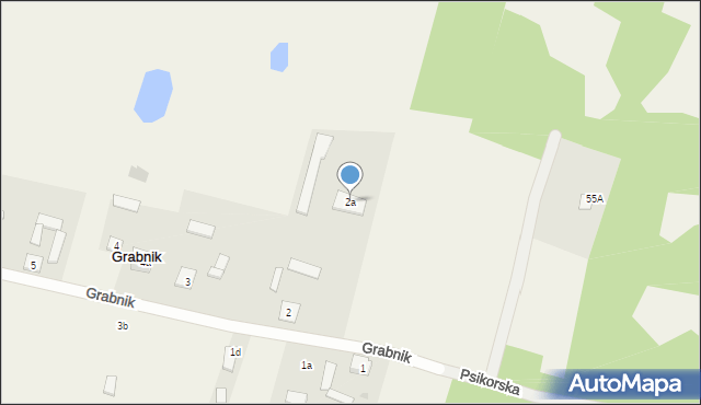 Grabnik, Grabnik, 2a, mapa Grabnik