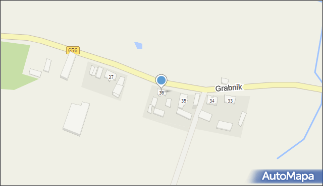 Grabnik, Grabnik, 36, mapa Grabnik