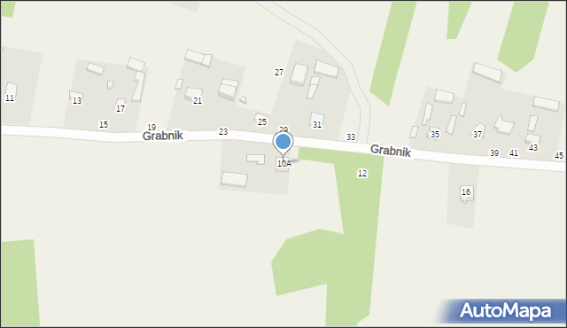 Grabnik, Grabnik, 10A, mapa Grabnik