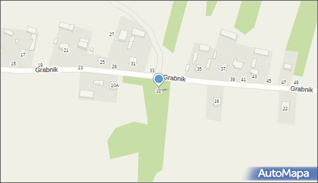 Grabnik, Grabnik, 12, mapa Grabnik