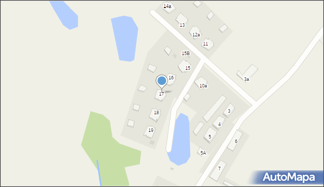 Grabnik Osada, Grabnik Osada, 17, mapa Grabnik Osada