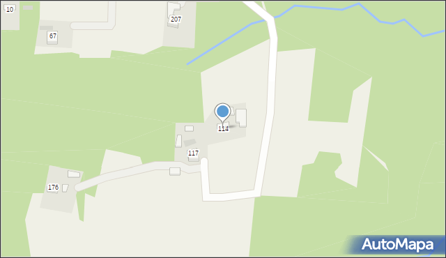 Grabno, Grabno, 114, mapa Grabno