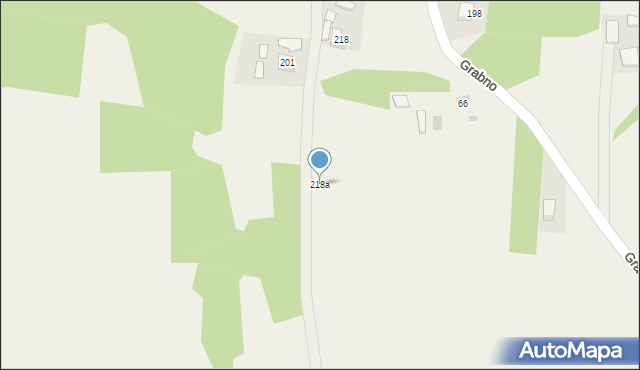 Grabno, Grabno, 218a, mapa Grabno
