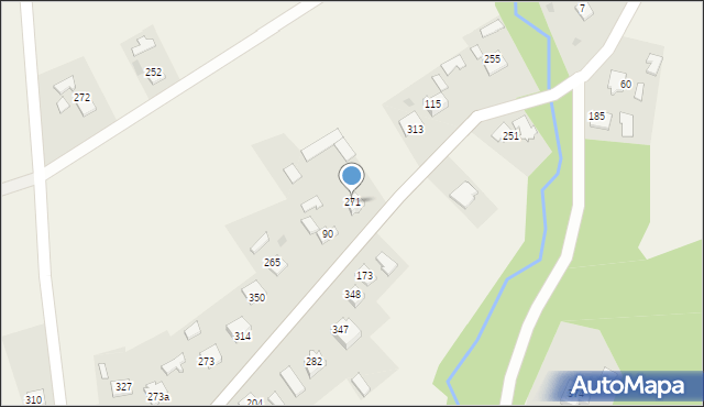 Grabno, Grabno, 271, mapa Grabno