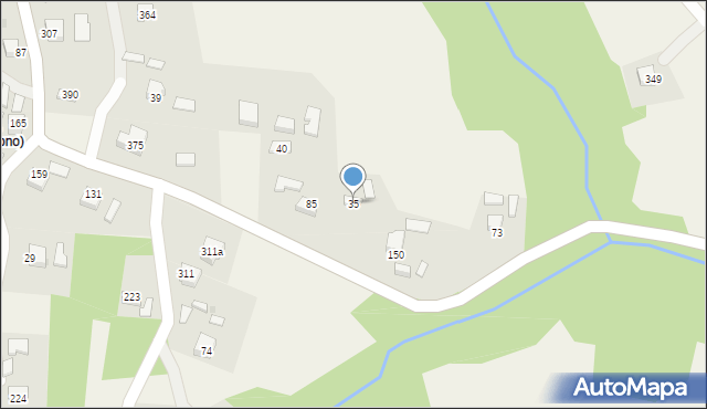 Grabno, Grabno, 35, mapa Grabno