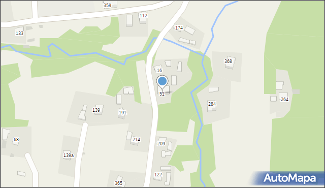 Grabno, Grabno, 51, mapa Grabno