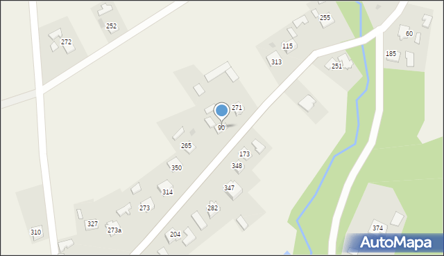 Grabno, Grabno, 90, mapa Grabno