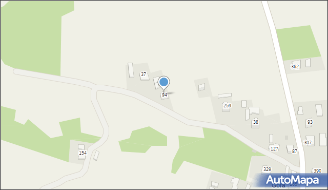 Grabno, Grabno, 94, mapa Grabno