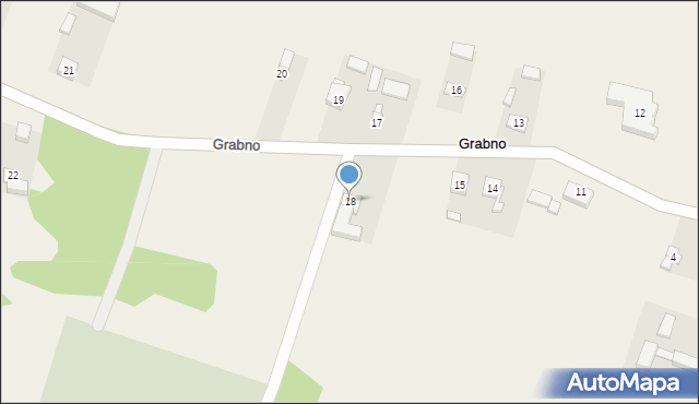 Grabno, Grabno, 18, mapa Grabno