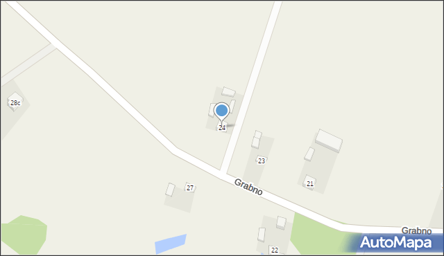 Grabno, Grabno, 24, mapa Grabno