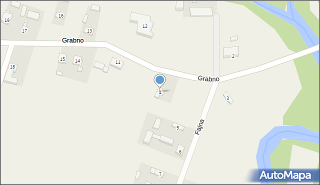 Grabno, Grabno, 4, mapa Grabno
