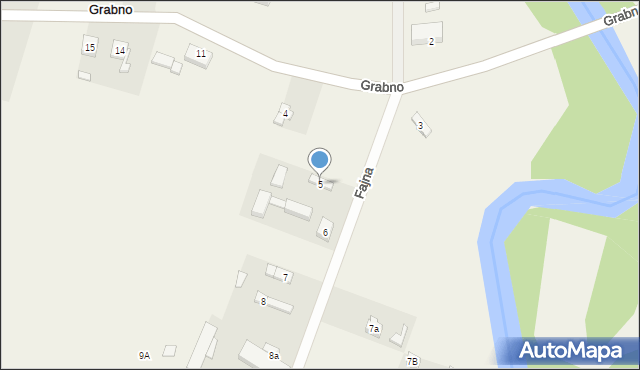 Grabno, Grabno, 5, mapa Grabno