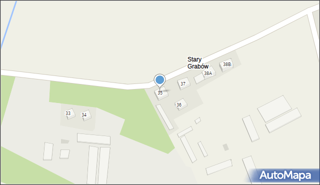 Grabów nad Wisłą, Grabów nad Wisłą, 35, mapa Grabów nad Wisłą