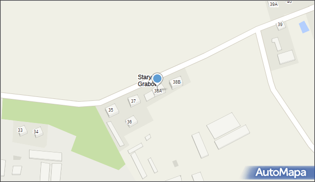 Grabów nad Wisłą, Grabów nad Wisłą, 38A, mapa Grabów nad Wisłą