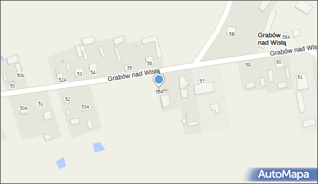 Grabów nad Wisłą, Grabów nad Wisłą, 56A, mapa Grabów nad Wisłą