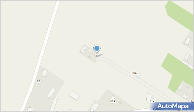 Grabów nad Wisłą, Grabów nad Wisłą, 80, mapa Grabów nad Wisłą