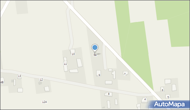 Grabów nad Wisłą, Grabów nad Wisłą, 9a, mapa Grabów nad Wisłą