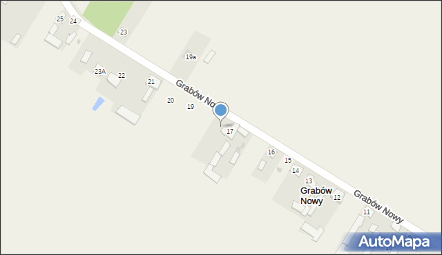 Grabów Nowy, Grabów Nowy, 18, mapa Grabów Nowy
