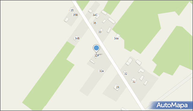 Grabów Nowy, Grabów Nowy, 32F, mapa Grabów Nowy