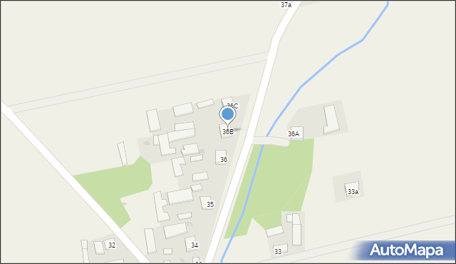 Grabów Rycki, Grabów Rycki, 36B, mapa Grabów Rycki