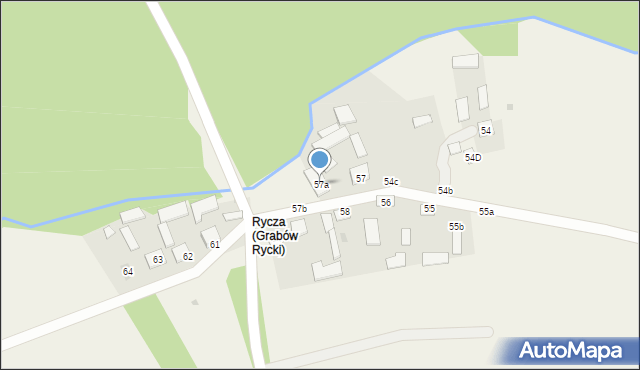 Grabów Rycki, Grabów Rycki, 57a, mapa Grabów Rycki