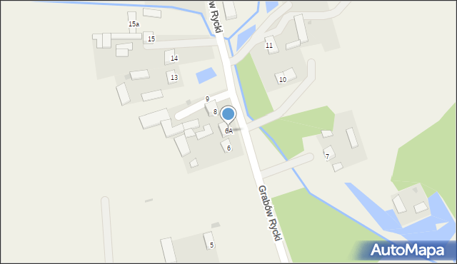 Grabów Rycki, Grabów Rycki, 6A, mapa Grabów Rycki