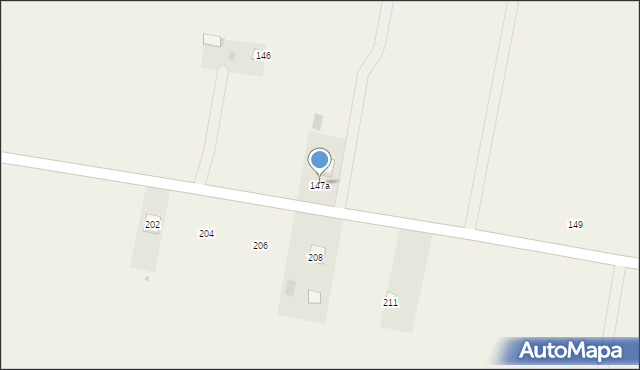 Grabów Szlachecki, Grabów Szlachecki, 147a, mapa Grabów Szlachecki