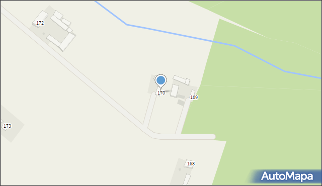 Grabów Szlachecki, Grabów Szlachecki, 170, mapa Grabów Szlachecki