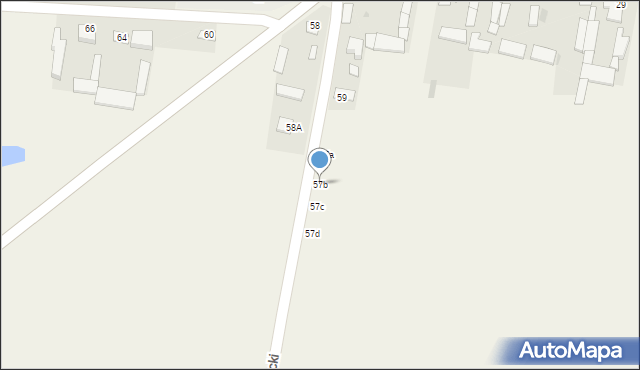 Grabów Szlachecki, Grabów Szlachecki, 57b, mapa Grabów Szlachecki
