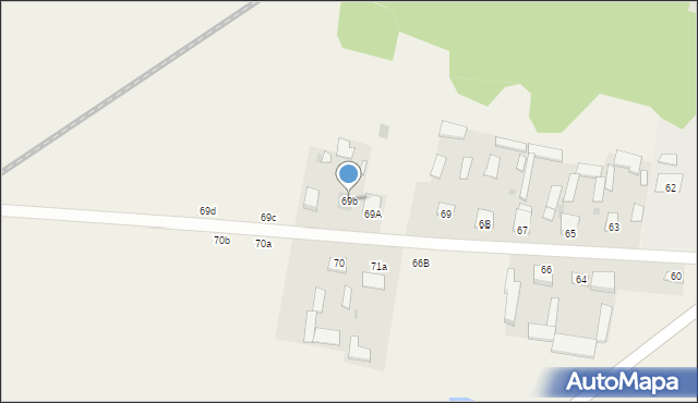 Grabów Szlachecki, Grabów Szlachecki, 69b, mapa Grabów Szlachecki