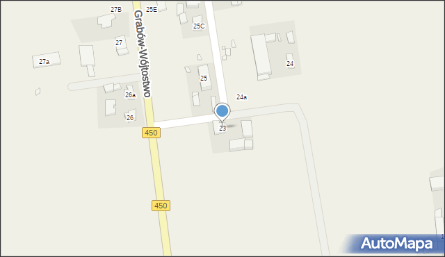 Grabów-Wójtostwo, Grabów-Wójtostwo, 23, mapa Grabów-Wójtostwo