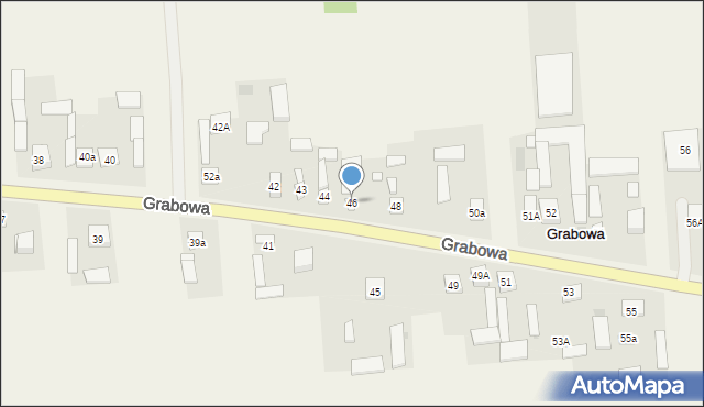 Grabowa, Grabowa, 46, mapa Grabowa