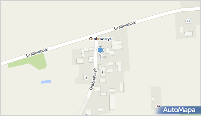 Grabowczyk, Grabowczyk, 2, mapa Grabowczyk