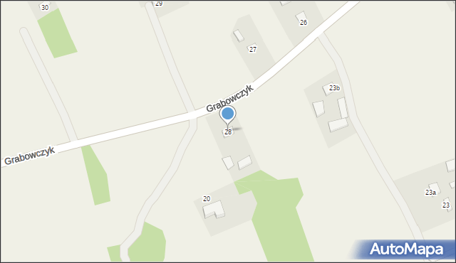 Grabowczyk, Grabowczyk, 28, mapa Grabowczyk