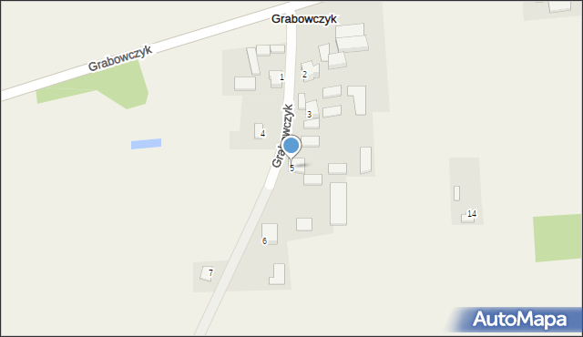 Grabowczyk, Grabowczyk, 5, mapa Grabowczyk