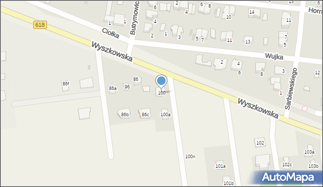 Grabówiec, Grabówiec, 100, mapa Grabówiec