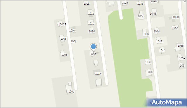 Grabówiec, Grabówiec, 101f, mapa Grabówiec