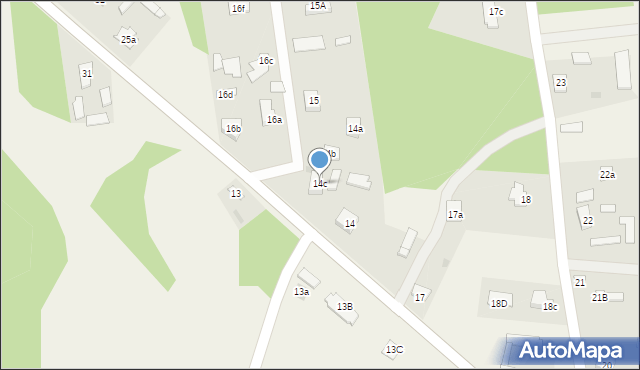 Grabówiec, Grabówiec, 14c, mapa Grabówiec