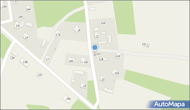 Grabówiec, Grabówiec, 21, mapa Grabówiec