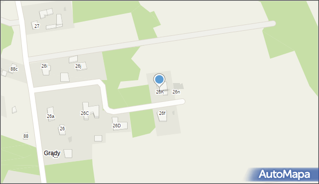 Grabówiec, Grabówiec, 26m, mapa Grabówiec