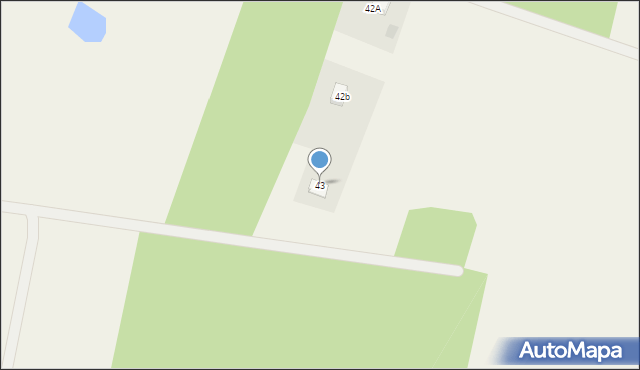 Grabowiec, Grabowiec, 43, mapa Grabowiec