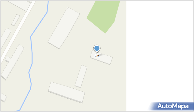 Grabowiec, Grabowiec, 22a, mapa Grabowiec