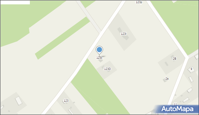 Grabowiec, Grabowiec, 123c, mapa Grabowiec