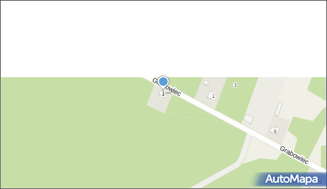 Grabowiec, Grabowiec, 4, mapa Grabowiec