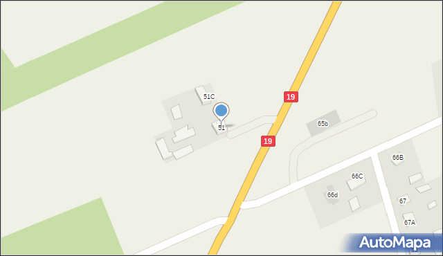 Grabowiec, Grabowiec, 51, mapa Grabowiec