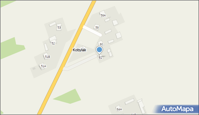 Grabowiec, Grabowiec, 62, mapa Grabowiec