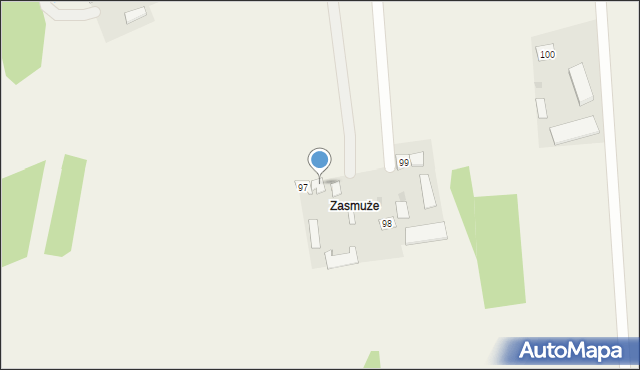 Grabowiec, Grabowiec, 97A, mapa Grabowiec