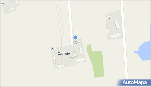 Grabowiec, Grabowiec, 99, mapa Grabowiec